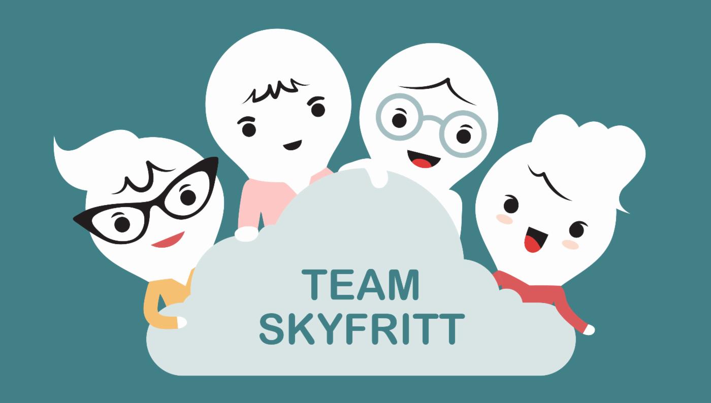 Illustrasjon Team Skyfritt