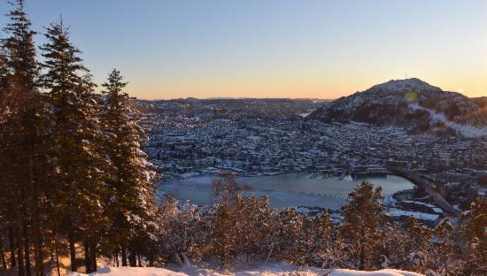 Bergen hadde god luftkvalitet i 2022