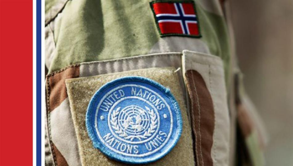 Bilde av unifolm med FN-logo