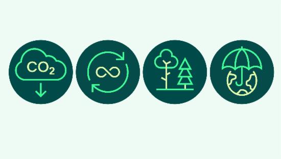 Grønn strategi logo