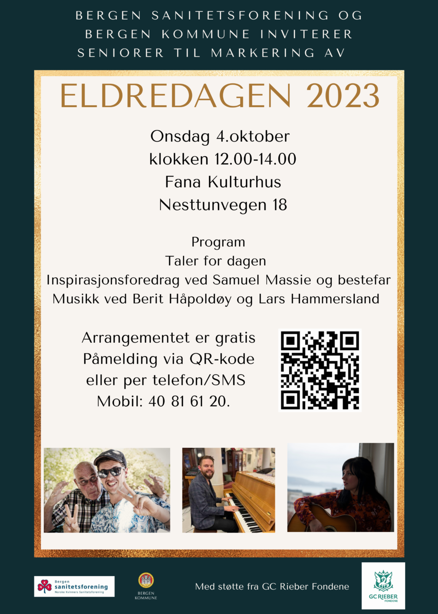 Invitasjon til Eldredagen 2023. 
