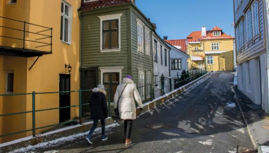 Gatemiljø i Bergen