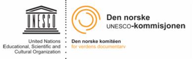 Logo for den norske UNESCO-kommisjonen