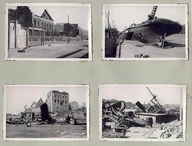 Eksplosjonen om bord det nederlandske lasteskipet Vorboode 20.4 1944 forårsaket store ødeleggelser i Bergen.