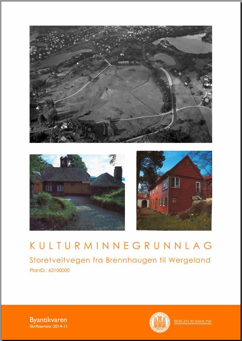 Kulturminnegrunnlag: Storetveitvegen fra Brennhaugen til Wergeland bilde