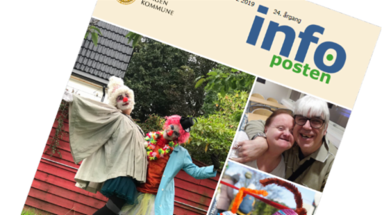 Bilde av forsiden til Infoposten nummer 4, 2019.