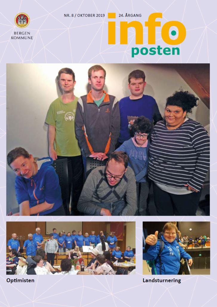Cover av Infoposten 8 - 2019
